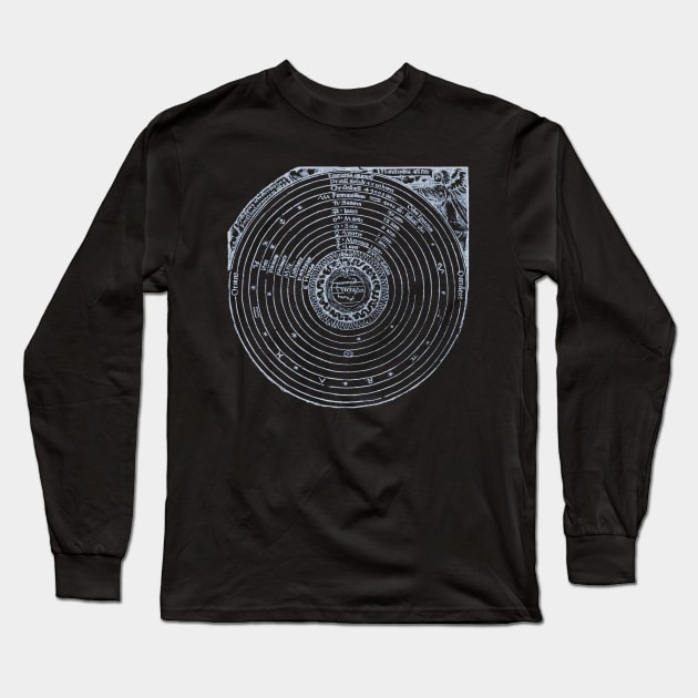 Zodiac Wheel Long Sleeve T-Shirt by Novis Imaginibus